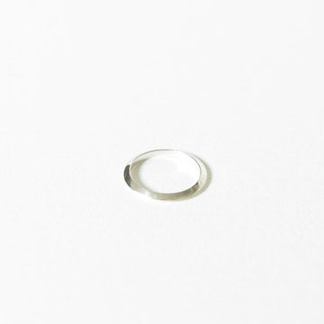 sterling silver knife edge libra ring